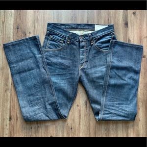 rag & bone RB11X Classic Straight Leg Jeans